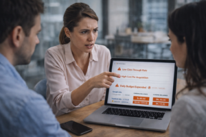 errores estrategia digital empresa reunion marketing