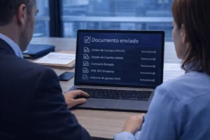 operaciones administrativas usando correo corporativo