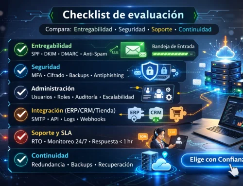 Cómo elegir un proveedor de correo empresarial para tu negocio