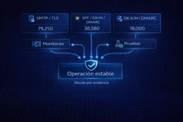 Proveedor de Correo para ERP Empresarial con criterios de selección