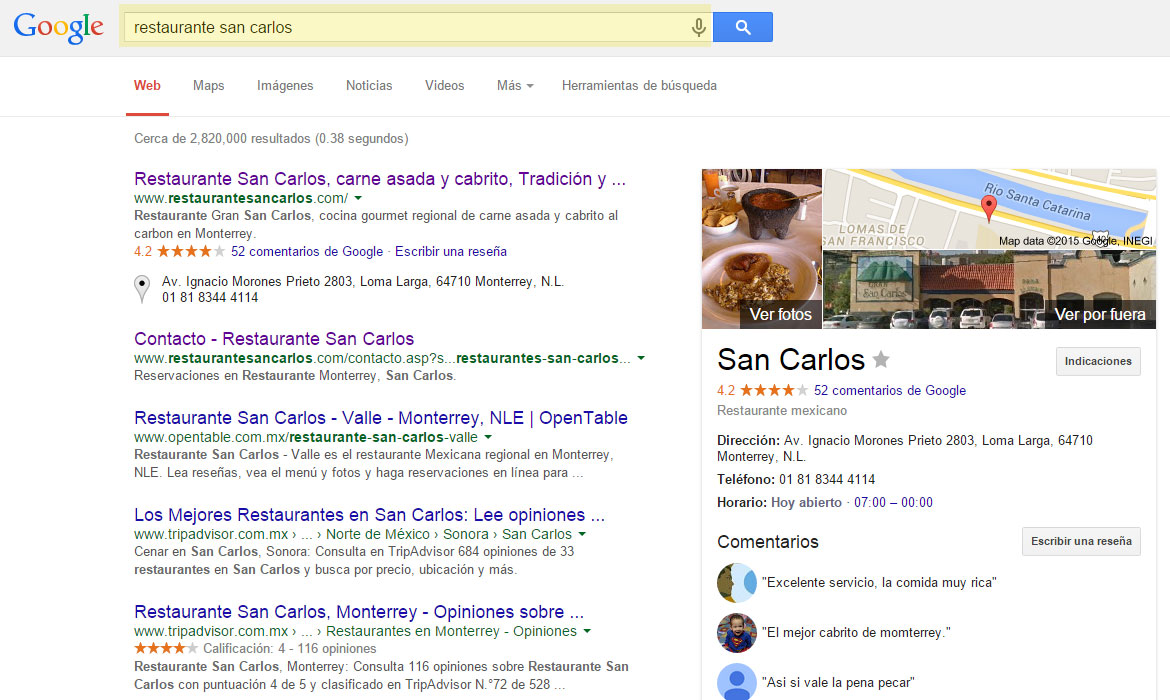 Restaurante San Carlos